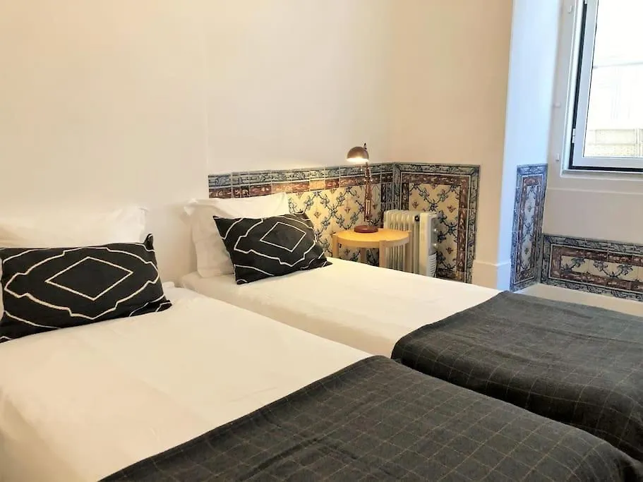 Sj1D Heart Of Baixa With New A/C * Stylish Apartment Lisbon