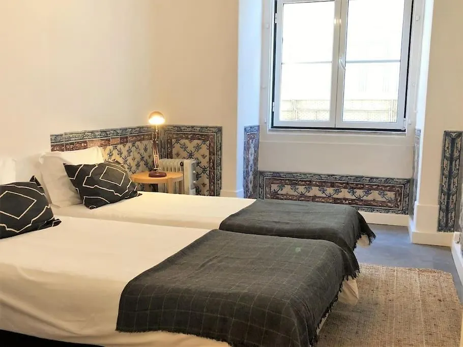 Sj1D Heart Of Baixa With New A/C * Stylish Apartment Lisbon Portugal
